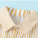 Load image into Gallery viewer, YELLOW STRIPES BOY SET
