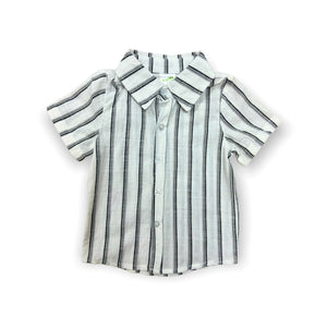 GREY STRIPES BOY SHIRT