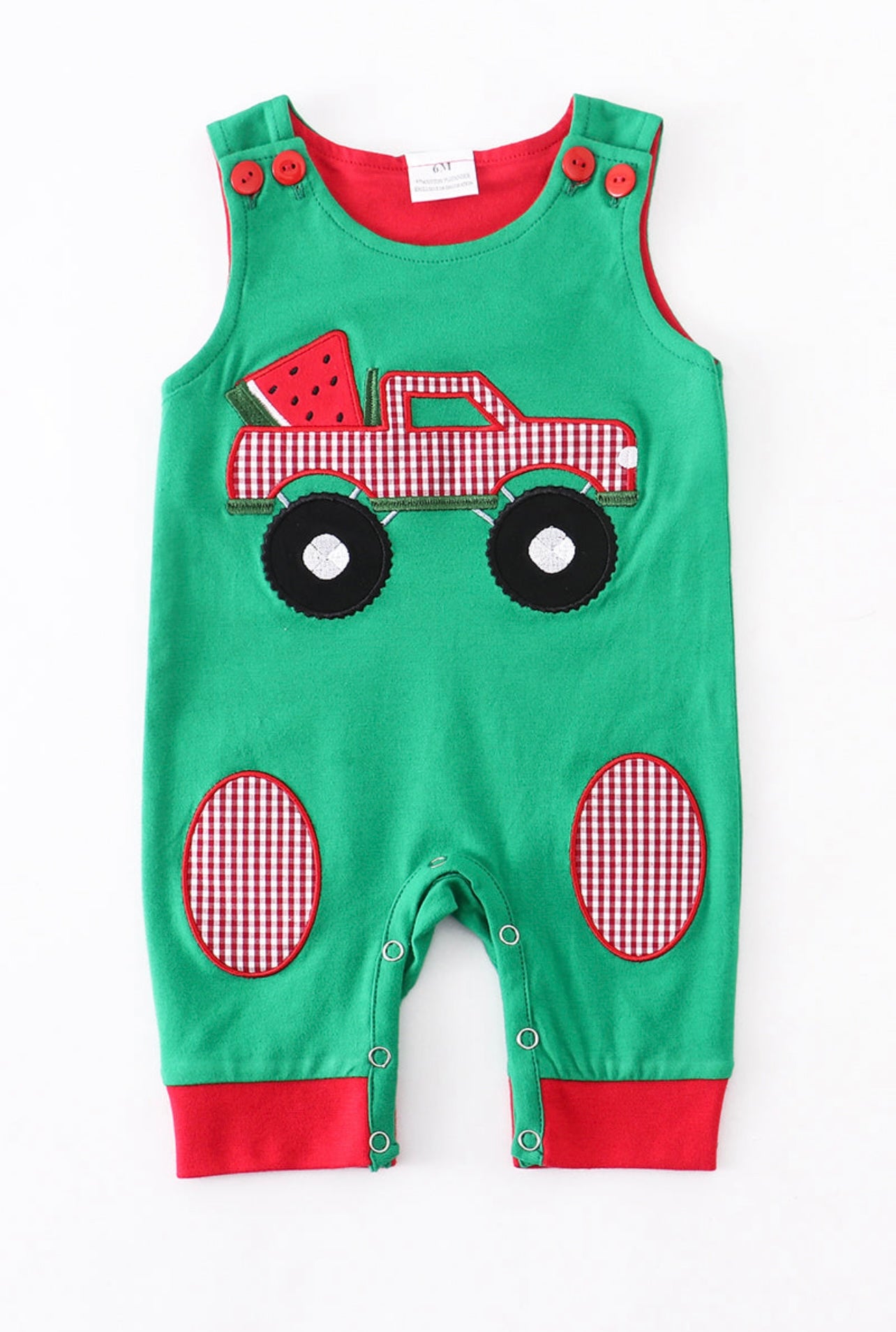 WATERMELON BOY ROMPER