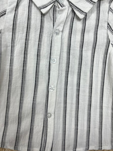 GREY STRIPES BOY SHIRT