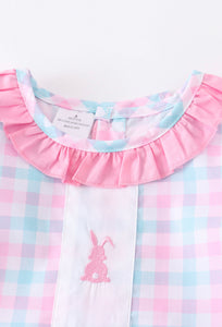 PLAID RABIT GIRL SET