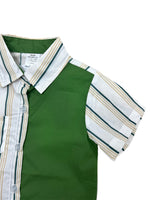 Load image into Gallery viewer, GREEN STRIPES BOY SHIRT
