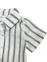 Load image into Gallery viewer, GREY STRIPES BOY SHIRT
