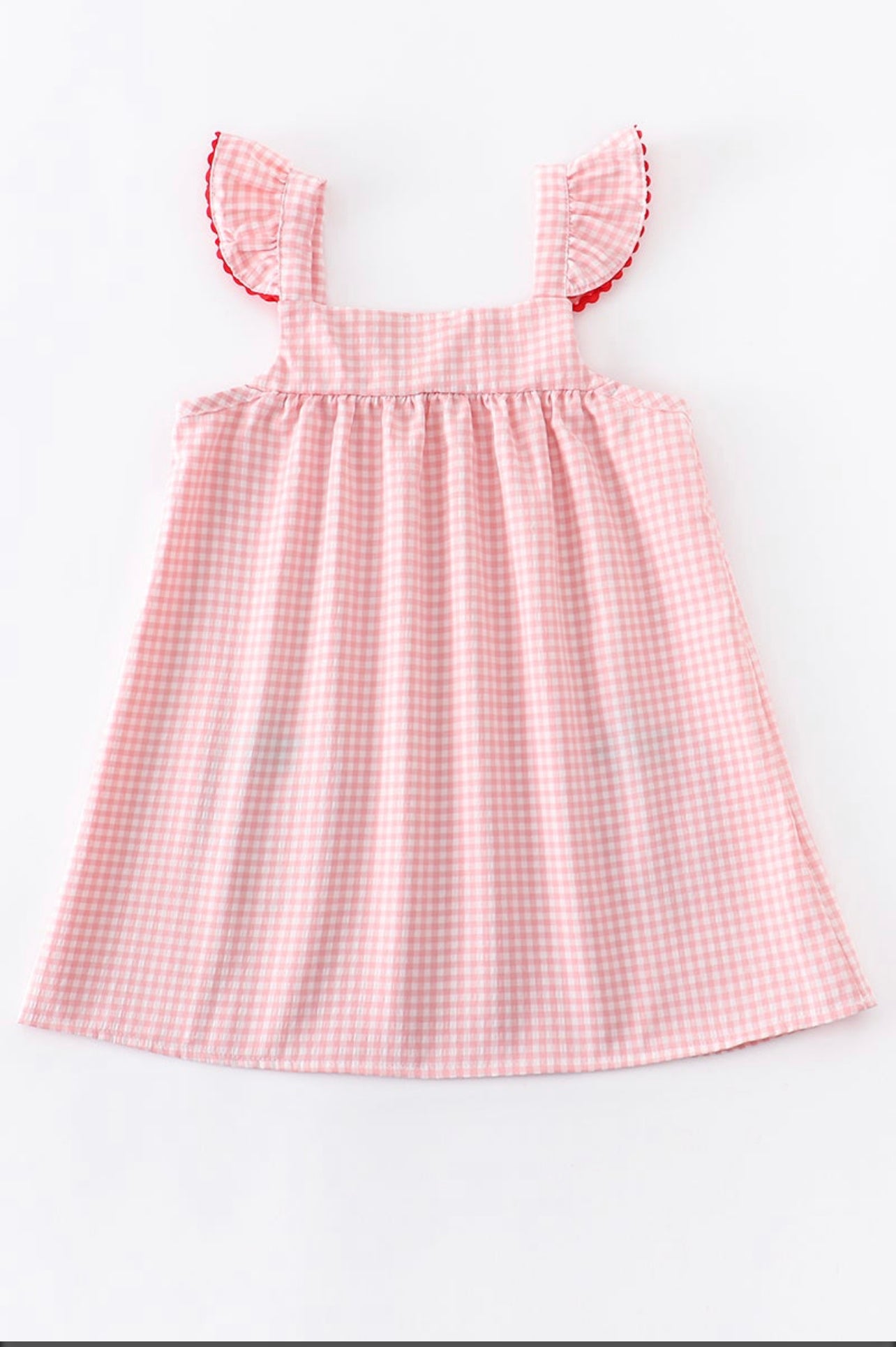 STRAWBERRIES RUFFLES GIRL DRESS