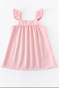 STRAWBERRIES RUFFLES GIRL DRESS