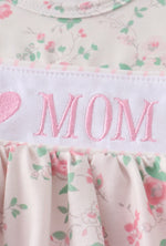 Load image into Gallery viewer, “I LOVE MOM” BABY DRESS
