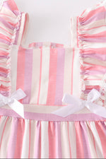 Load image into Gallery viewer, PINK RUFFLE ROMPER
