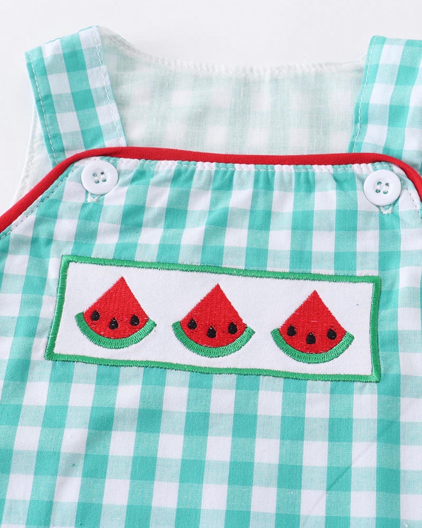 WATERMELON BOY ROMPER