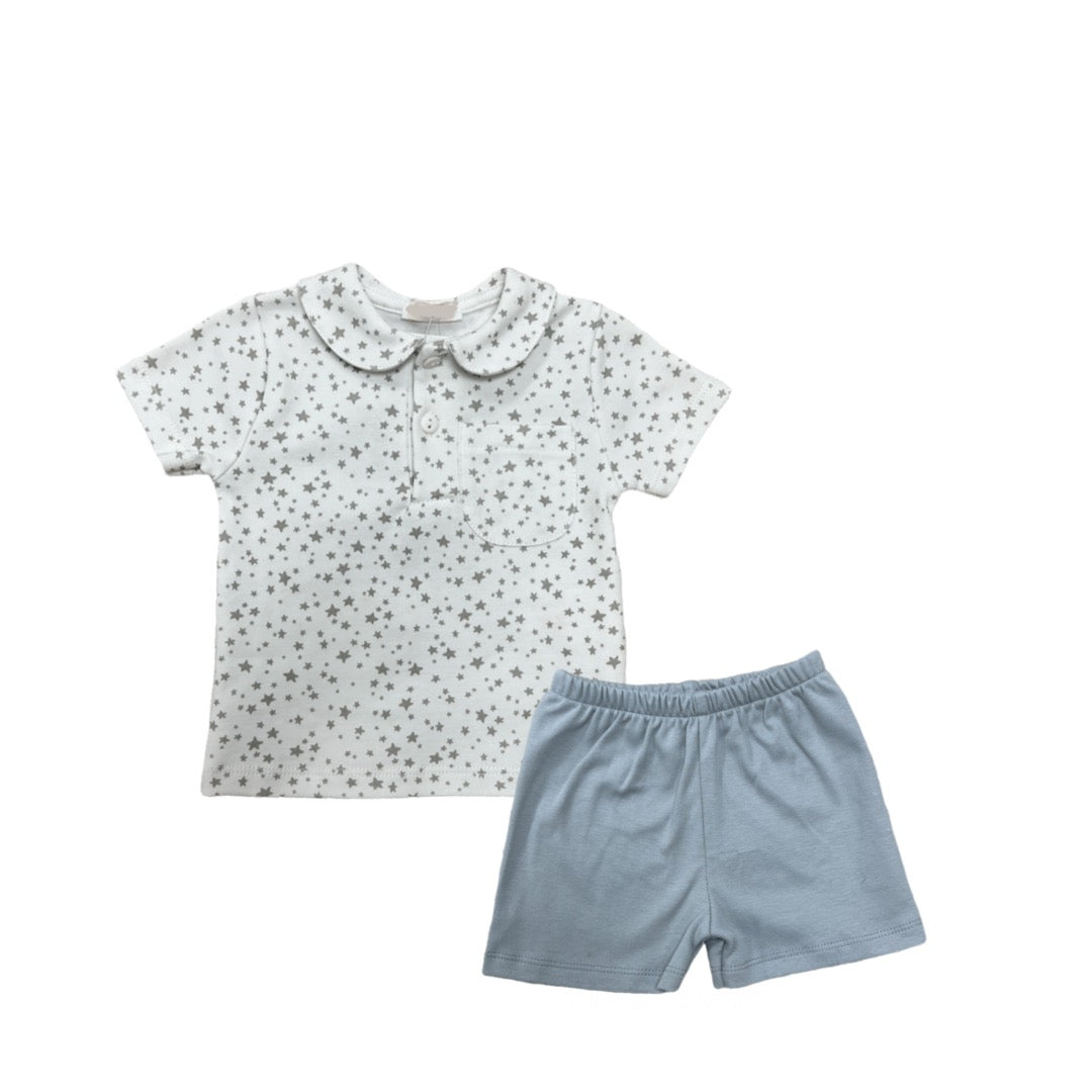 GREY STARS BOY SET