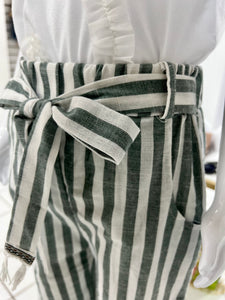 GREY STRIPES PANT