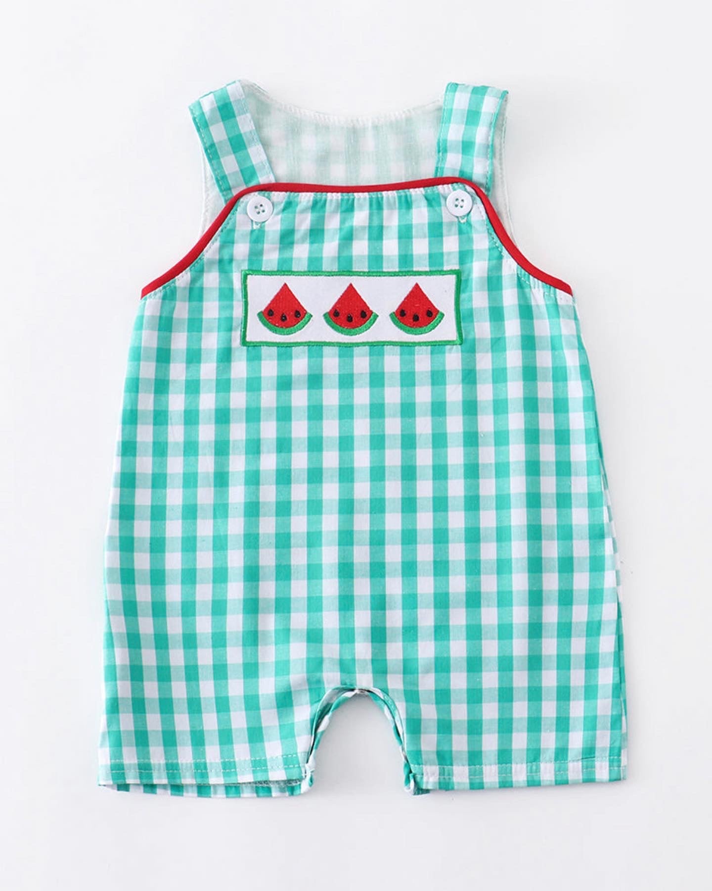 WATERMELON BOY ROMPER